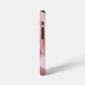 ミニマリスト ローズペタルテクスチャー iPhoneケース iPhone 12 Miniケース (左側面)