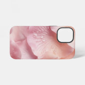 ミニマリスト ローズペタルテクスチャー iPhoneケース iPhone 12 Miniケース (裏面横)
