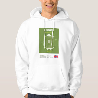 ミニマリスト ローズ・クリケット・グラウンド ラインプリントTシャツ パーカ