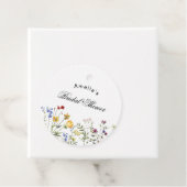 ミニマリスト ワイルドフラワー ブライダルシャワー フェイバータグ (インサイチュ)