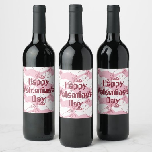 ミニマリスト ワイン ラベル (ボトル)