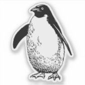ミニマリスト ヴィンテージ ペンギン シール (正面)