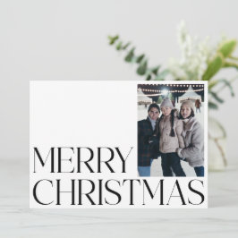ミニマリスト ヴィンテージ 黒 白 二枚の写真 クリスマス