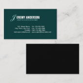 ミニマリスト 名刺 (正面/裏面)