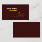 ミニマリスト 名刺 (正面/裏面)