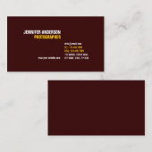 ミニマリスト 名刺 (正面/裏面)