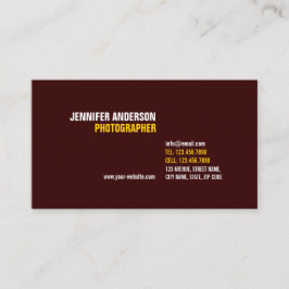 ミニマリスト 名刺