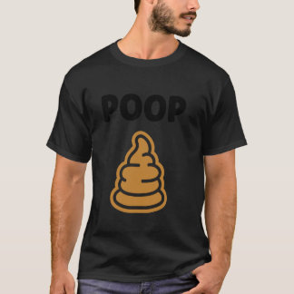 ミニマリスト 引用 ちょっとしたうんちのユーモア シンプルなうんち Tシャツ