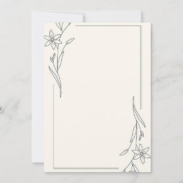 ミニマリスト 招待状