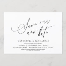 ミニマリスト, 新しい日程を保存, 日程変更