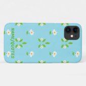ミニマリスト 春の花柄 Case-Mate iPhoneケース (裏面(横))