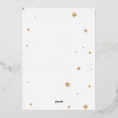 ミニマリスト 楽しい 1 枚の写真 リアルなホリデー カード (裏面)