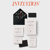 ミニマリスト 結婚式 Save the Date カード