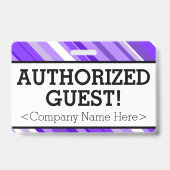 ミニマリスト"認定ゲスト!" バッジ (Back)