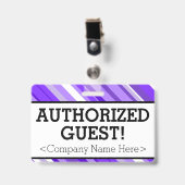 ミニマリスト"認定ゲスト!" バッジ (Front with Clip)