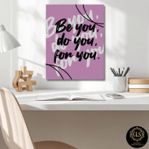 ミニマリスト「Be You Do You For You」引用ベリー