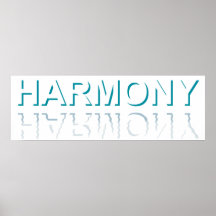 ミニマリスト HARMONY テキスト 水面の反射と影