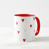 ミニマリスト「Je t’❤️」マグカップ マグカップ (正面右)