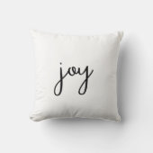 ミニマリスト「JOY」装飾装飾用クッション クッション (正面)