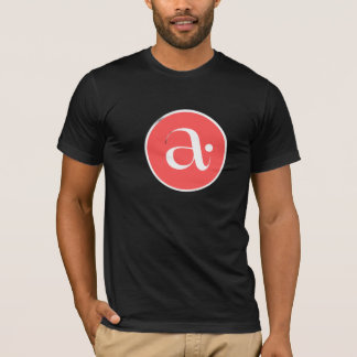 ミニマリストAモノグラムロゴTシャツ Tシャツ
