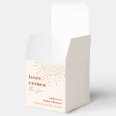 ミニマリストBohoこ来この息子の赤ちゃんシャワー フェイバーボックス (オープン)