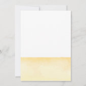 ミニマリストBohoこ来この息子の赤ちゃんシャワー 招待状 (裏面)