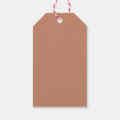 ミニマリストBohoアーチサンシャインベビーシャワー ギフトタグ (裏面)