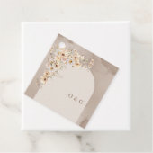 ミニマリストbohoアーチ中性イニシャル野花 フェイバータグ (インサイチュ)