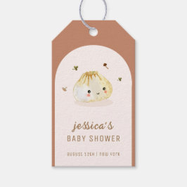 ミニマリストBohoアーチ餃子中国の赤ちゃんシャワー ギフトタグ