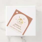 ミニマリストBohoアーチ餃子中国の赤ちゃんシャワー フェイバータグ (インサイチュ)