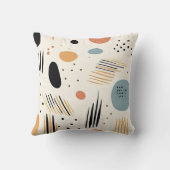 ミニマリストbohoスタイルのカスタマイズ クッション (裏面)