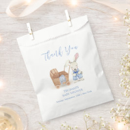 ミニマリストBohoベビーカーRabbit男の子ベイビーシャワー フェイバーバッグ