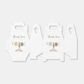 ミニマリストBoho冬の男の子の物干しバスライン赤ちゃんシャワー フェイバーボックス (折り畳みなし)