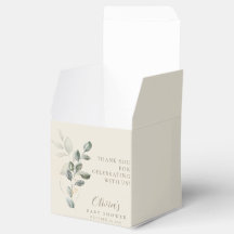 ミニマリストBoho金ゴールド緑のベビーシャワー