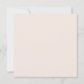 ミニマリストBoho Cactus砂漠Oh赤ちゃんシャワー 招待状 (裏面)