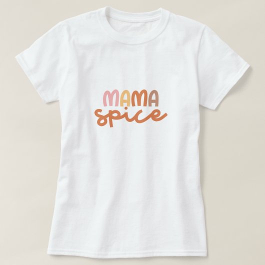 ミニマリストBoho MamaスパイスTシャツ Tシャツ (デザイン正面)