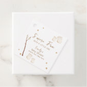 ミニマリストBoho S'moreおもしろいスターベビーシャワー フェイバータグ (インサイチュ)