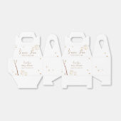 ミニマリストBoho S'moreおもしろいスターベビーシャワー フェイバーボックス (折り畳みなし)