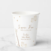 ミニマリストBoho S'moreおもしろいスターベビーシャワー 紙コップ (裏面)
