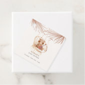 ミニマリストBoho Teddy Bearベビーシャワー フェイバータグ (インサイチュ)