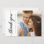 ミニマリストChic Script 結婚 Budgetの写真 招待状 (正面)