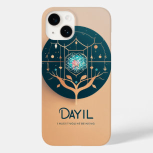 ミニマリストDayliヘルス ロゴ - ホリスティックウェルビーイング Case-Mate iPhone 14ケース