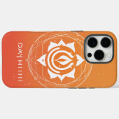 ミニマリストDayli健康ロゴ – Holisti Well being Case-Mate iPhoneケース (裏面 (横))