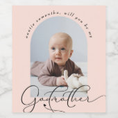 ミニマリストgodmother提案写真ワインラベル ワインラベル (シングルラベル)