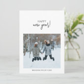 ミニマリストHappy New Yearの写真 シーズンカード (スタンド正面)