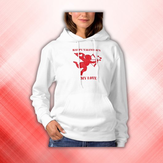 ミニマリストHappy Valentine's My love on wine | パーカ