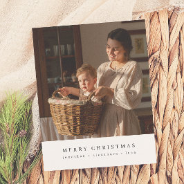 ミニマリストMerry Christmas写真バジェットホリデー