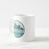 ミニマリストPiel Castle Mug - Historic Gift from En コーヒーマグカップ (正面左)