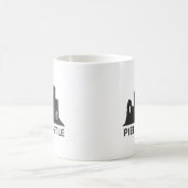 ミニマリストPiel Castle Mug - Historic Gift from En コーヒーマグカップ (中央)