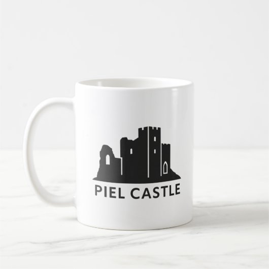 ミニマリストPiel Castle Mug - Historic Gift from En コーヒーマグカップ (左)